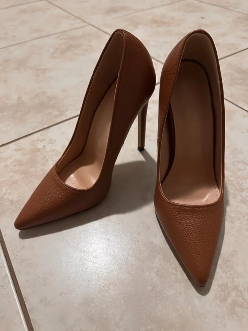 Brown heels